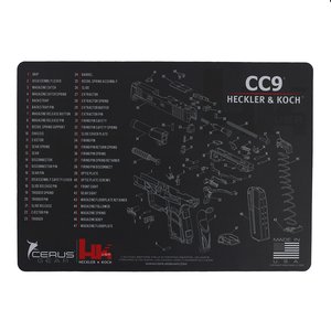 CC9 Exploded Diagram Cleaning Mat