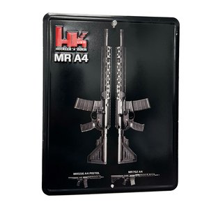MR A4 Metal Sign