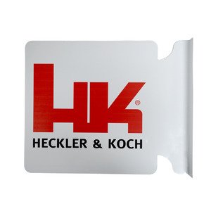 HK Logo double sided wall flag