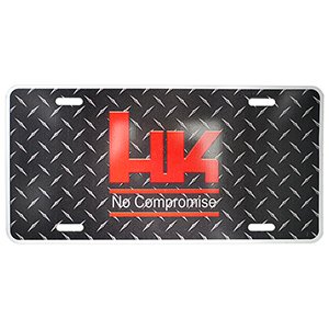 HK logo License Plate