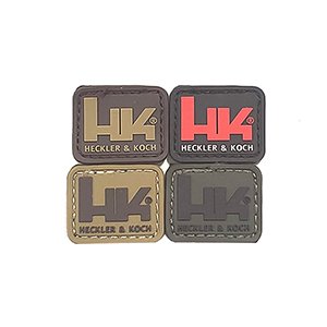 HK PVC PATCHES (SET OF 4)